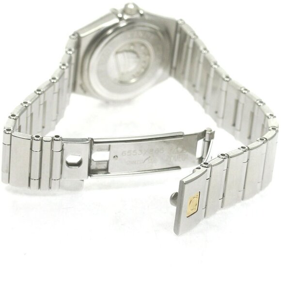 OMEGA Constellation 1563.85 12P diamond Navy Dial Quartz Ladies Watch_868209 - Picture 3 of 6